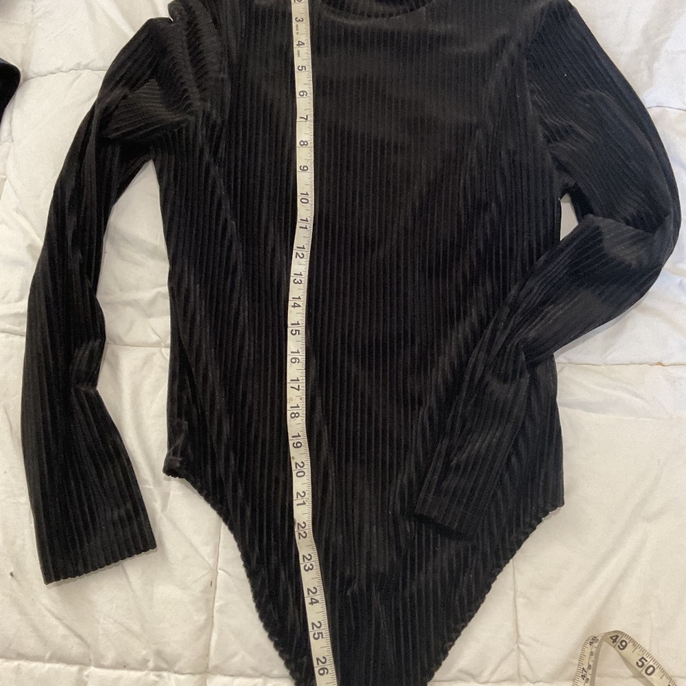 Nine West bodysuit medium black
